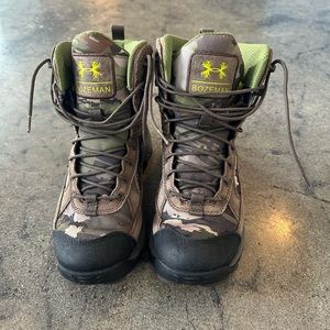 Under Armour Youth Bozeman Camouflage Waterproof Hiking/Hunting Boots Size 5